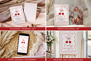 Cherry on Top 1st Birthday Bundle, a Templates & Theme by VeliusCreativeStudio (Thumbnail 2 of 8)