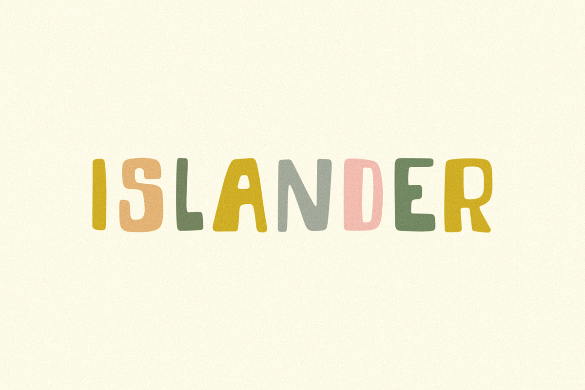 Islander, a Handwritten Font by Bruised Goods (Photo 4 of 4)