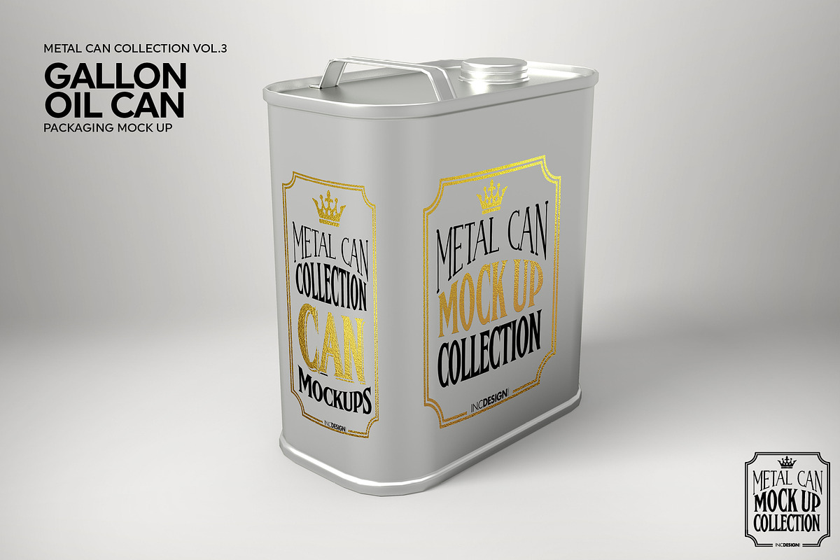Vol3. Metal Can Mockup Collection, a Pens & Pencil Mockup by INCDesign (Photo 16 of 23)