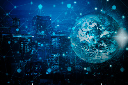 Global business connection concept stock photo containing accounting and, a Business Photo by Pushish Images