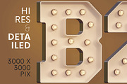White Marquee - 3D Lettering, a Graphic by MIIM (Thumbnail 2 of 8)