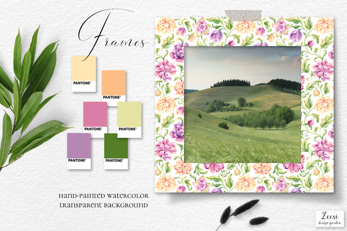Peach Serenade Pattern & Motifs, a Pattern Graphic by Zeesi Design Garden (Photo 9 of 12)