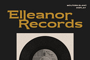 Moltern Blanc - Vintage Display Fon, a Sans Serif Font by Letterhend Studio (Thumbnail 6 of 9)