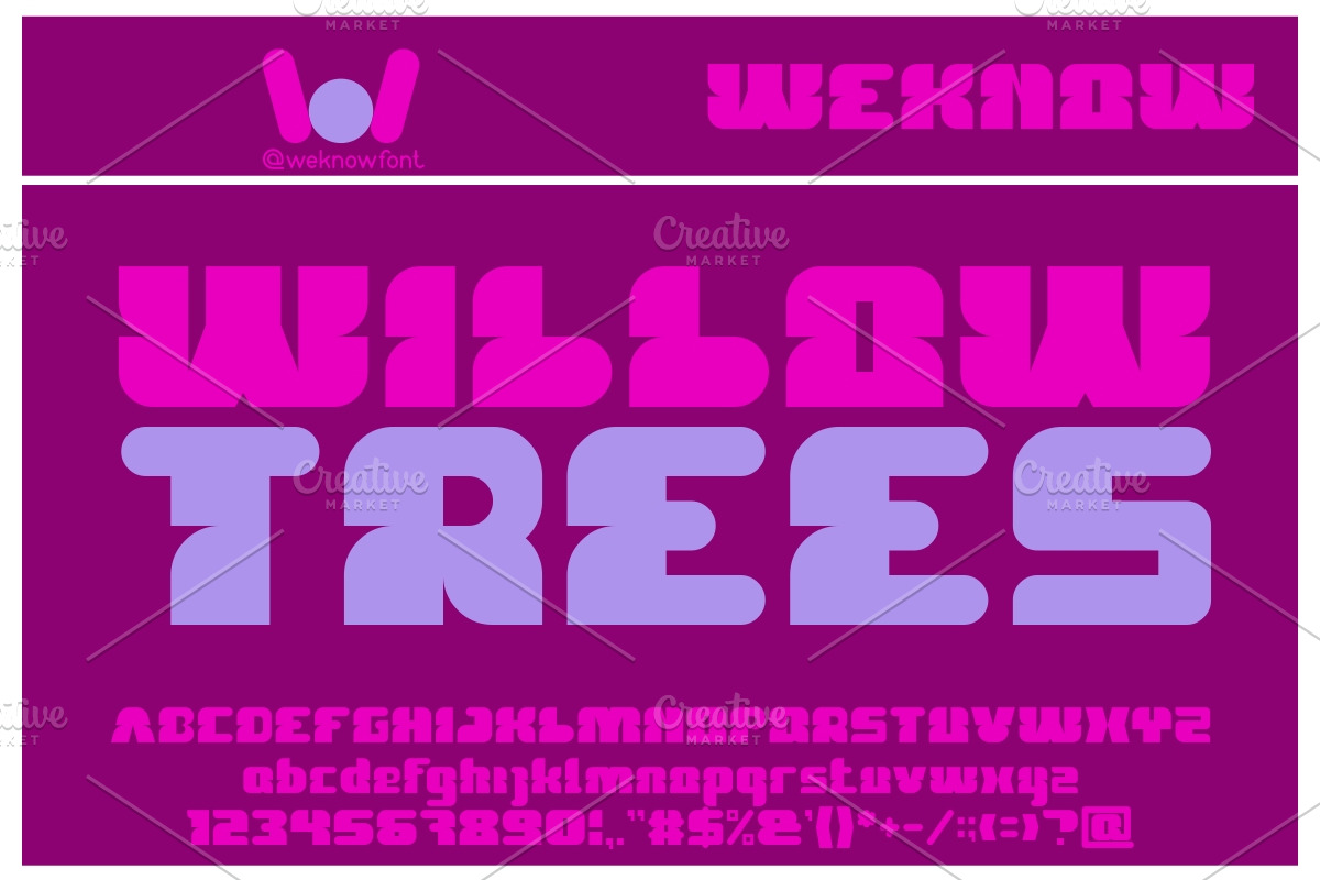 forest jump font, a Font by weknow (Photo 5 of 5)