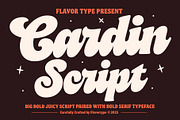 Cardin, a Script Font by Flavortype (Thumbnail 1 of 21)