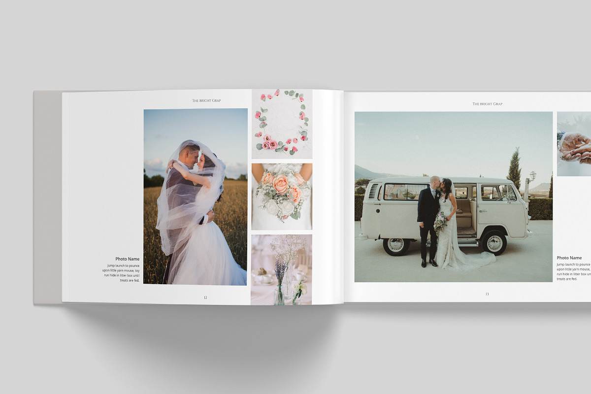 Photo Book / Album or Portfolio, a Brochure Template by TheBrightGrap (Photo 8 of 22)