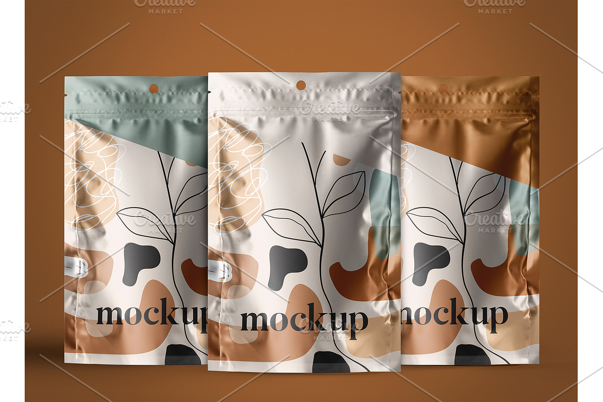 SACHET MOCKUPS, a Packaging Mockup by Moonlight Creative (Photo 4 of 9)