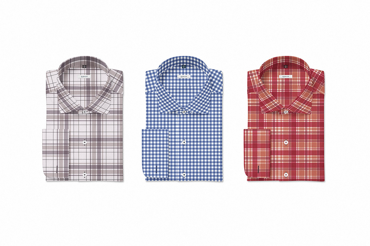 Plaid pattern set, a Pattern Graphic by Hellgram (Photo 3 of 5)