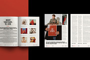 Modern Magazine Layout Template, a Magazine Template by Aura Agency (Thumbnail 7 of 11)