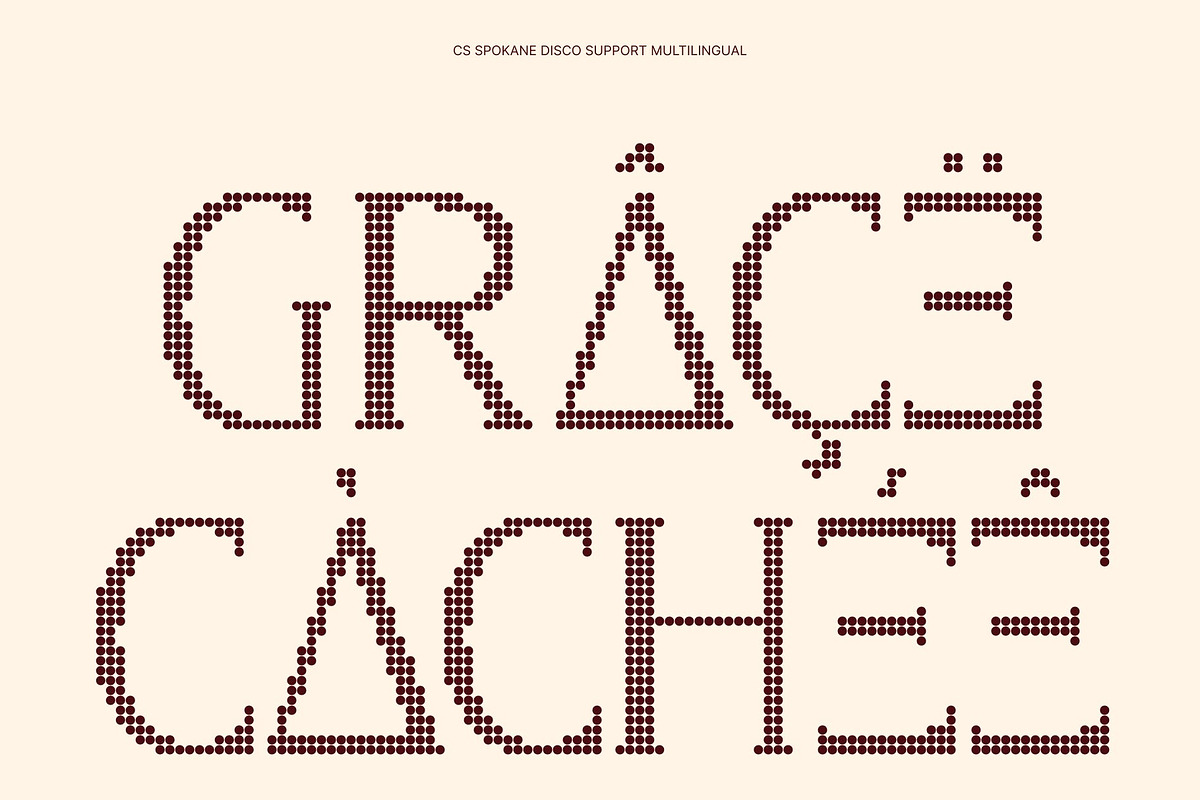 CS Spokane Disco, a Serif Font by Craft Supply Co. (Photo 7 of 8)