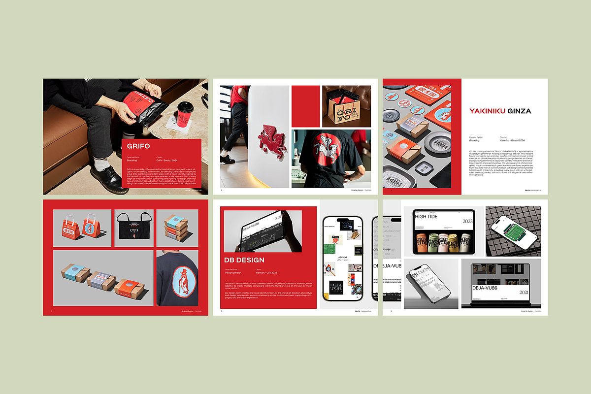 Multipurpose Portfolio Template, a Marketing Template by Bervisual (Photo 3 of 6)