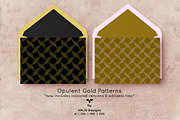 Opulent Gold Patterns, a Pattern Graphic by HMJS Designs (Thumbnail 3 of 8)