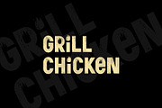 Sans Serif Fonts Bold Hotdogs, a Sans Serif Font by Andika Fez (Thumbnail 2 of 4)
