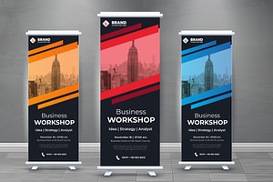 Business Roll Up Design Template.