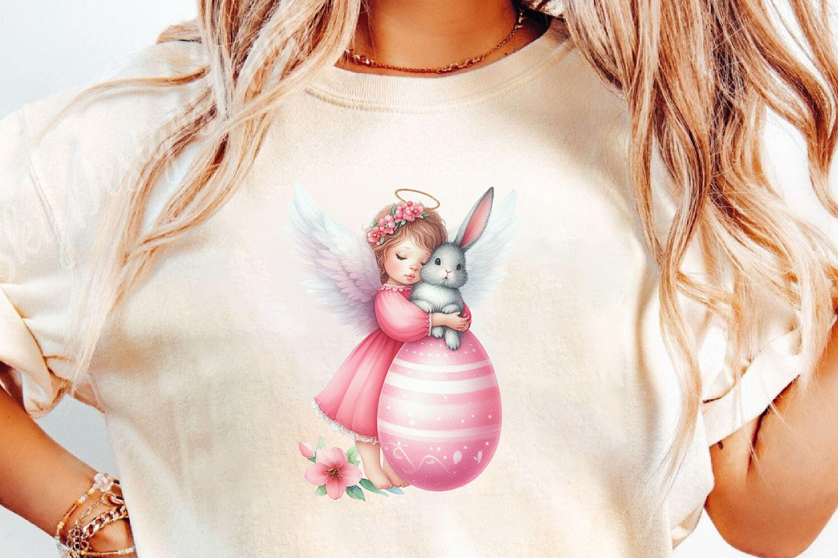 Easter Fairy Clipart, an Illustration by DreamCafeArt (Photo 5 of 6)
