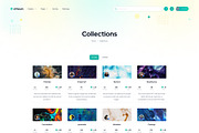 Etheum - NFT Marketplace Figma UI, an UI Kit Template by Themeix (Thumbnail 6 of 28)