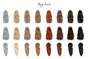 Natural hair clipart, an Illustration by Elenbushe (Thumbnail 6 of 7)