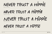 Peace TM – Automatic Script, a Handwritten Font by Type Mania (Thumbnail 5 of 14)