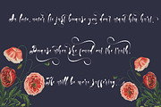 Qalinda, a Script Font by Jhoen (Thumbnail 2 of 5)