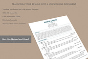 ATS Resume / CV, a Resume Template by Anjum Ilyas (Thumbnail 7 of 8)
