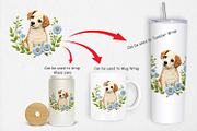 Dog Embroidery Clipart, a Graphic by Artnoy (Thumbnail 4 of 5)