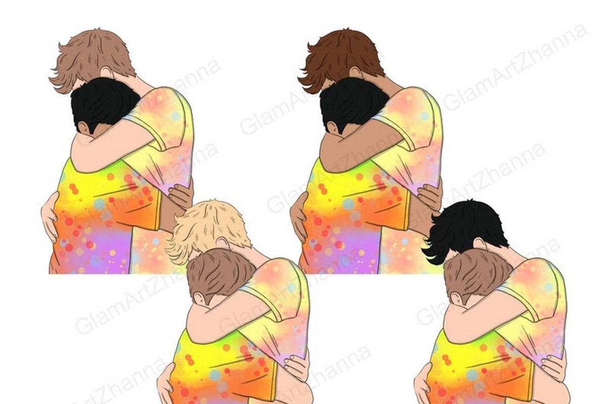 Pride Heroes Clipart, a Person Illustration by GlamArtZhanna (Photo 4 of 4)