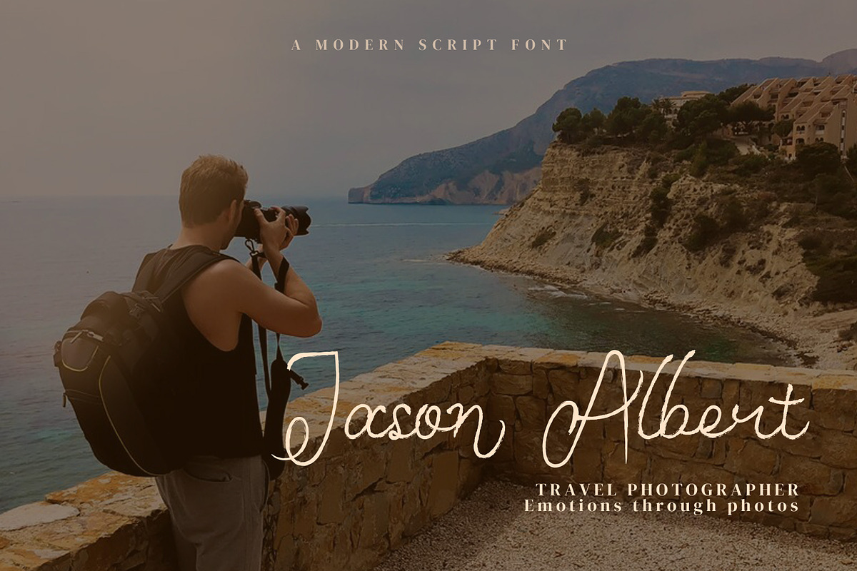 Emillam Script Fonts, a Script Font by mahstudios (Photo 9 of 15)