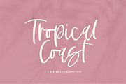 Tropical Coast | Handwritten Font, a Script Font by KA Designs (Thumbnail 1 of 14)
