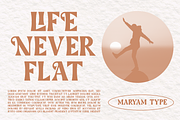 Sabar Dzikir Display Font, a Serif Font by Maryamtype Studio (Thumbnail 3 of 15)