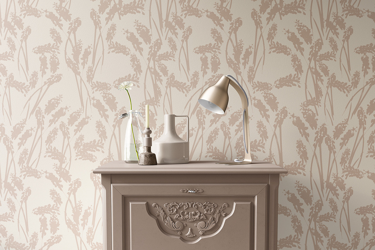 Beige Grasses, a Pattern Graphic by MalyskaStudio (Photo 7 of 10)