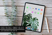 iPad Mockup with Eucalyptus Plant, an iPad Mockup by Allison Affourtit Mocks (Thumbnail 3 of 3)
