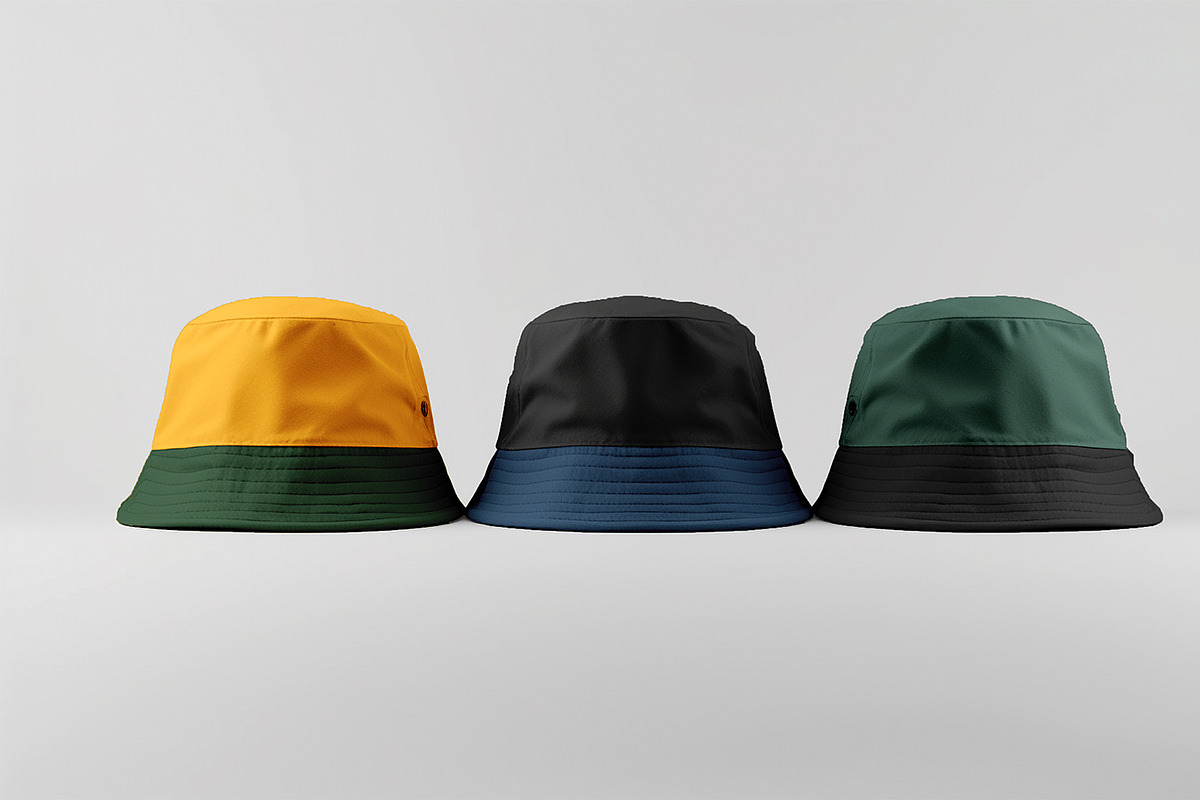 Realistic bucket hat mockup, a Hat Mockup by Raihan Rahman (Photo 10 of 10)