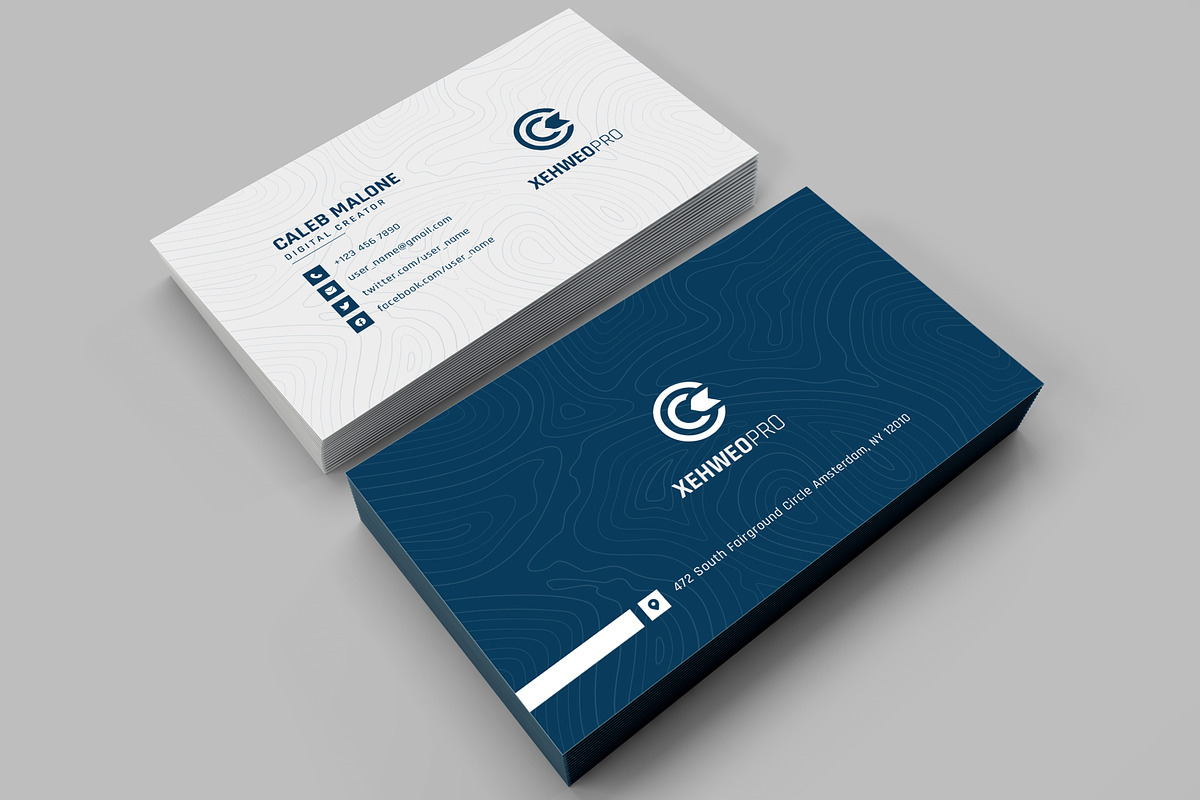Business Card Design Template, a Business Card Template by FlyeredTemplate (Photo 2 of 3)
