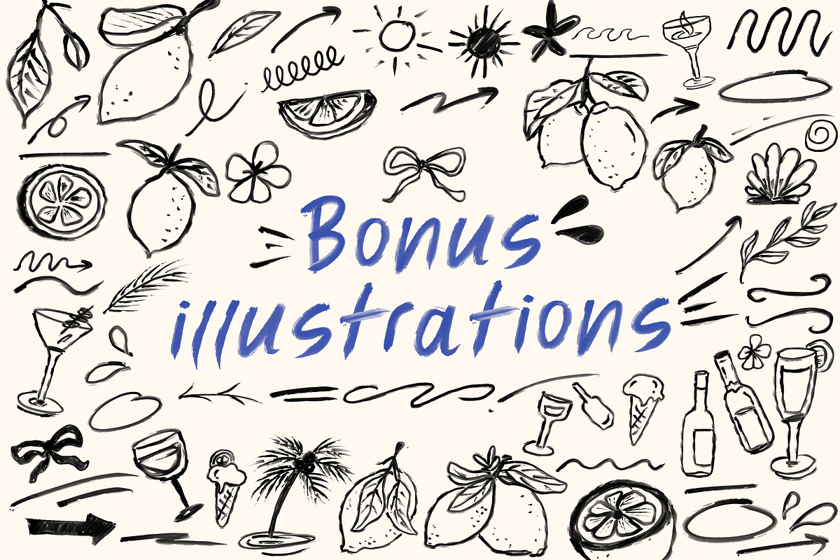 La Dolce Estate SVG Brush Font, a Handwritten Font by The Gelato Type (Photo 2 of 19)