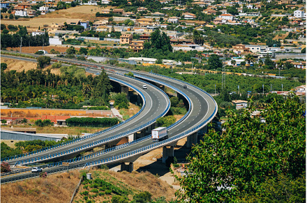 Motion Cars On Freeway In Spain, a Transportation Photo by Our Amazing World