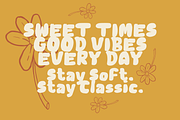 Trabas Bubble Vintage Display Font, a Sans Serif Font by mesuka (Thumbnail 2 of 5)