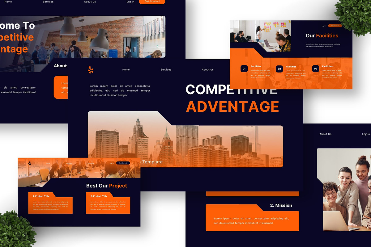Competitive Advantage - Business PPT preview 4