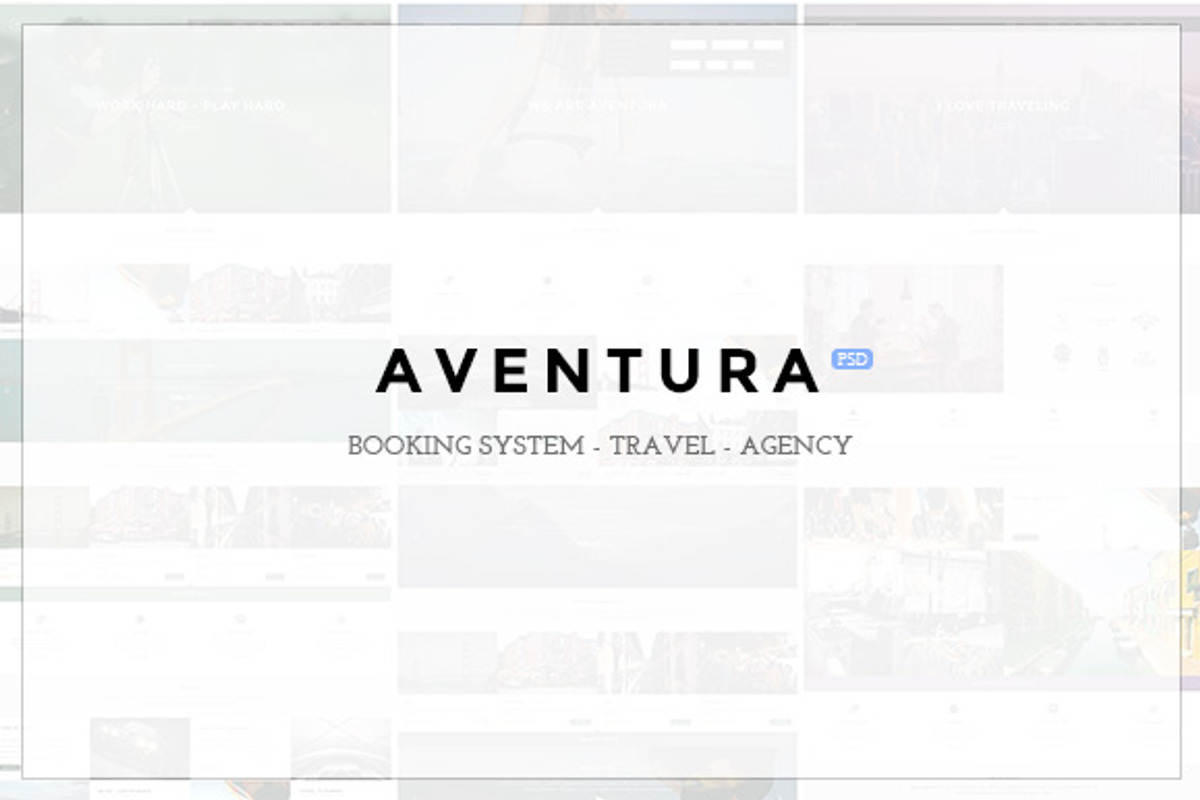 Aventura - Booking PSD Template, a Websites & App Template by TemPlaza (Photo 1 of 5)