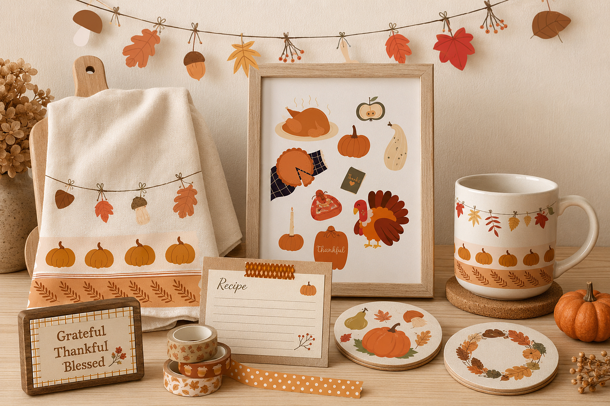Thanksgiving Illustrations Bundle, a Seasonal Illustration by Anna Studio (Photo 7 of 13)