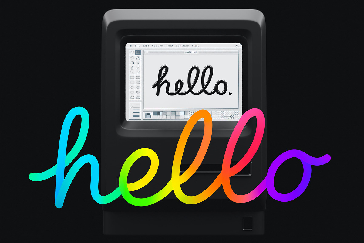 Procreate Monoline Lettering Brushes, a Brush Add-On by Nurmiftah (Photo 2 of 10)