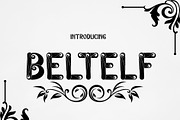 Beltelf, a Symbol Font by Canden Meutuah (Thumbnail 1 of 6)