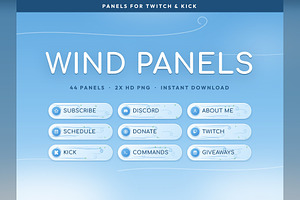 Wind Twitch & Kick Panels