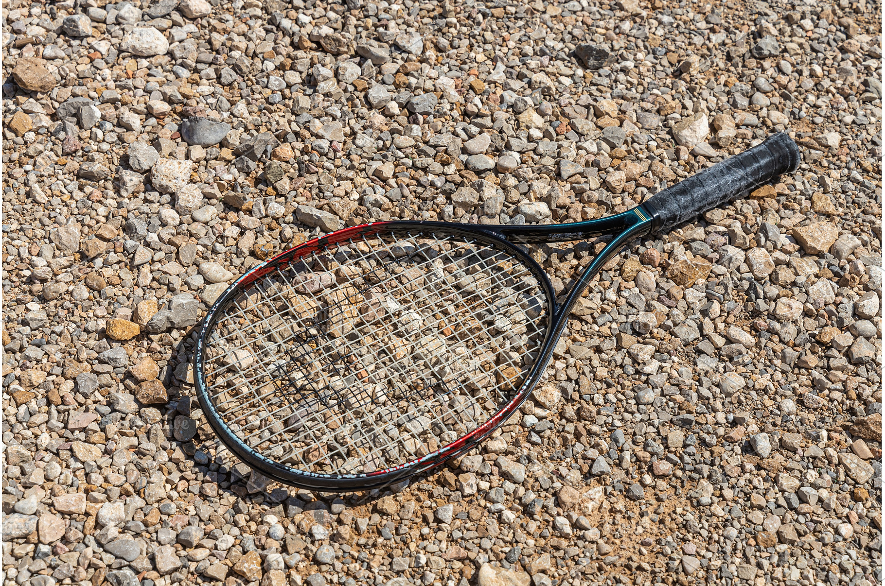 Tennis racket on the brown, a Sports & Recreation Photo by Illustrations&photos