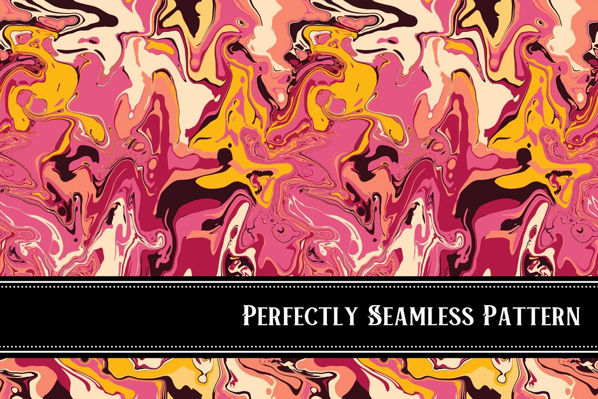 Multicolor Marble Pattern Set, a Pattern Graphic by Gen Aumonier (Photo 9 of 10)