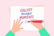 Little weekend | Handwritten font, a Handwritten Font by JuliaVolkova (Thumbnail 7 of 7)