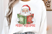 Merry Christmas, Santa Clause Png, an Illustration by Libby Wishes (Thumbnail 2 of 8)