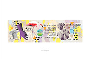 Art abstract posters, a Flyer Template by Ardea-studio (Thumbnail 2 of 2)