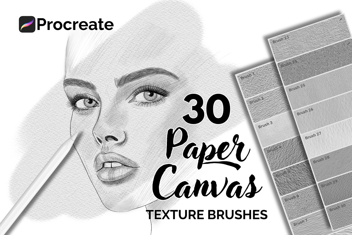 Procreate Paper Canvas, a Brush Add-On by HopeArtIllustration (Photo 1 of 5)