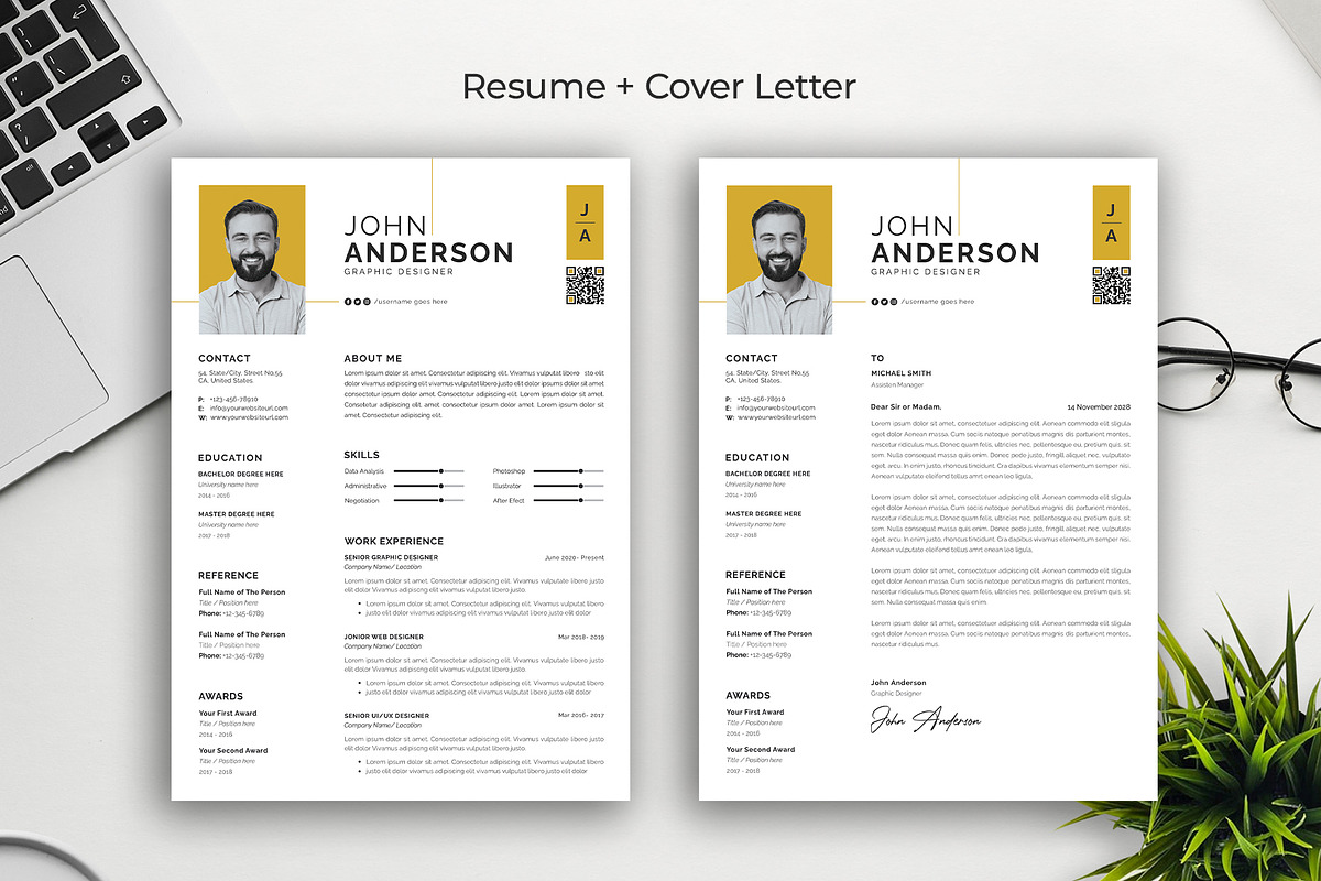 Resume / CV Template, a Resume Template by Abdul Studio (Photo 2 of 5)