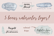 Creme Brulee Font Duo and Logo Kit, a Script Font by Kellie Jayne Studio (Thumbnail 11 of 13)